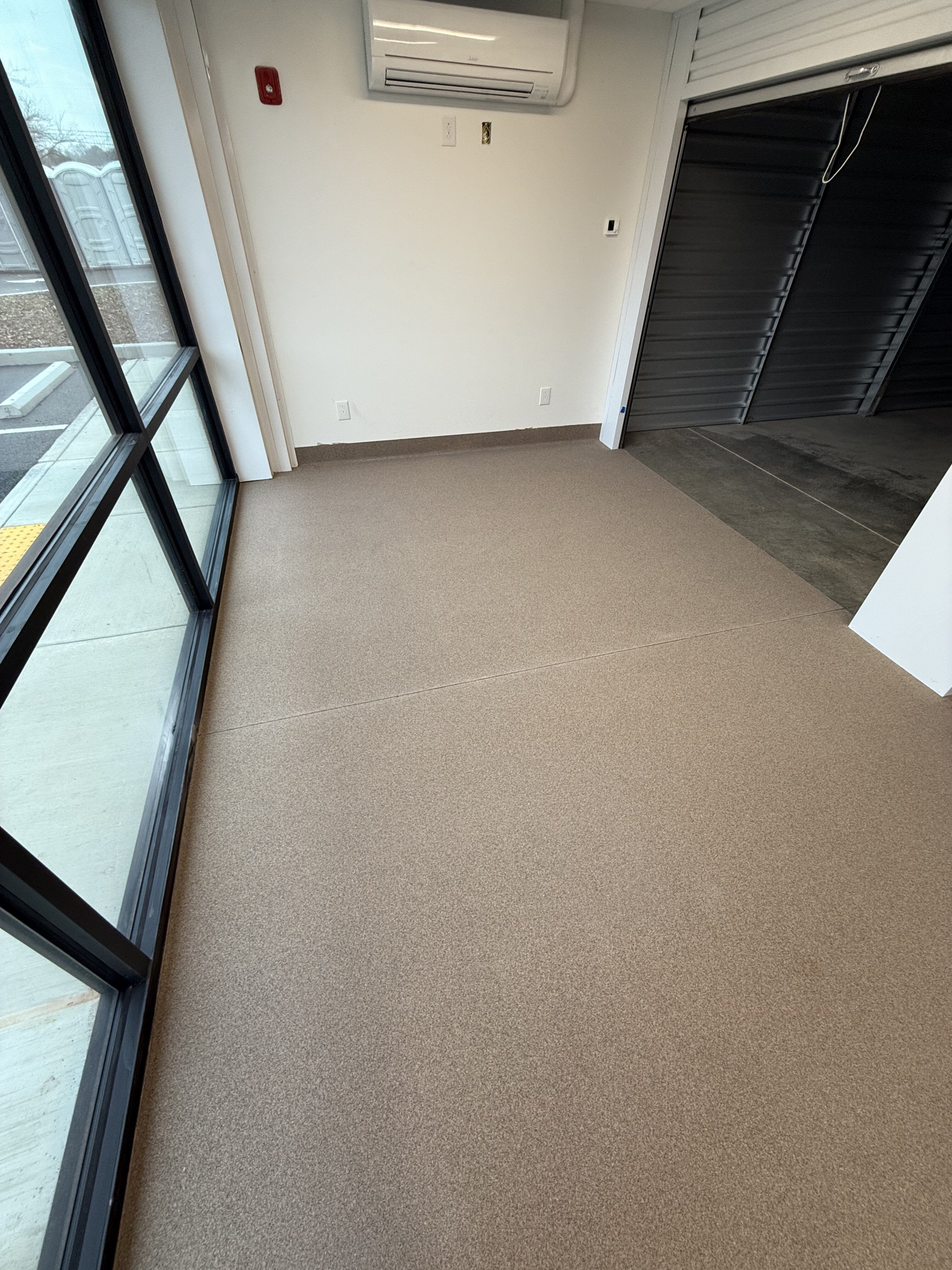 Nashville Broadcast Epoxy System - North Florida interior finishing project