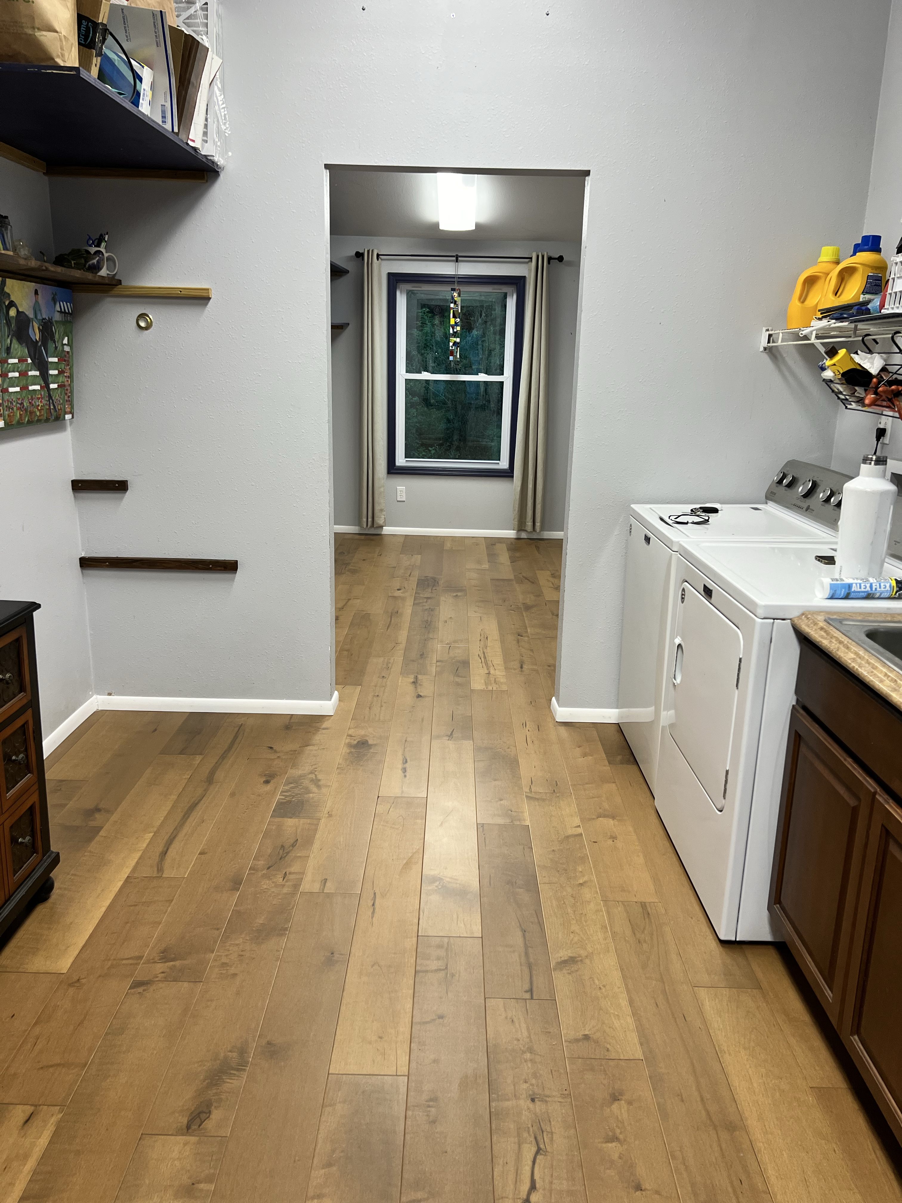 Newberry Hardwood & Trim Installation - interior finishing project